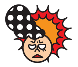 Nice Polka Dot Aflon. sticker #1158652