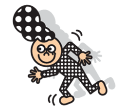 Nice Polka Dot Aflon. sticker #1158655