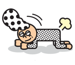 Nice Polka Dot Aflon. sticker #1158656