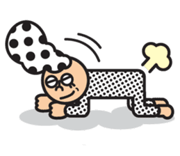 Nice Polka Dot Aflon. sticker #1158656