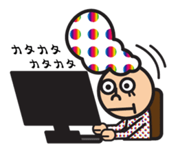 Nice Polka Dot Aflon. sticker #1158661