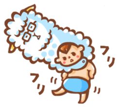 Alpaca Baby sticker #1159229