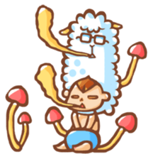 Alpaca Baby sticker #1159231