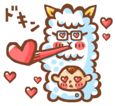 Alpaca Baby sticker #1159233