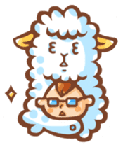 Alpaca Baby sticker #1159238