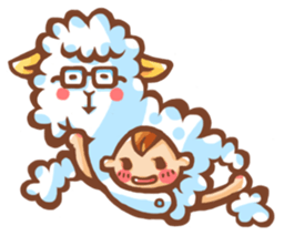 Alpaca Baby sticker #1159245