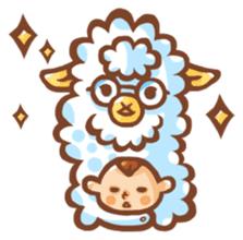 Alpaca Baby sticker #1159249