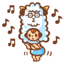 Alpaca Baby sticker #1159258