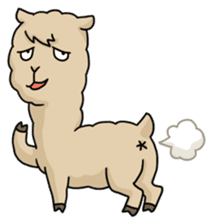 Mr. Alpaca sticker #1159628
