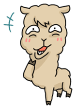 Mr. Alpaca sticker #1159630