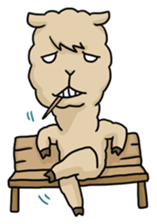 Mr. Alpaca sticker #1159631
