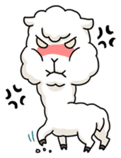 Mr. Alpaca sticker #1159636