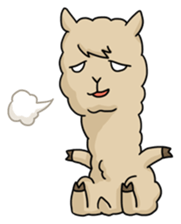 Mr. Alpaca sticker #1159640