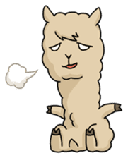 Mr. Alpaca sticker #1159640