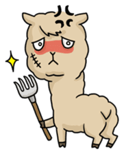Mr. Alpaca sticker #1159641
