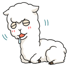 Mr. Alpaca sticker #1159660