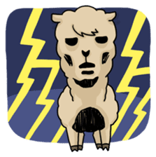 Mr. Alpaca sticker #1159662