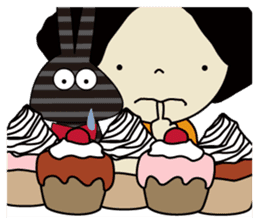 Momo and Daly, daily and extras! sticker #1159718