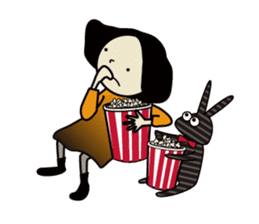 Momo and Daly, daily and extras! sticker #1159720