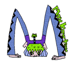 graffiti gravity sticker sticker #1159814