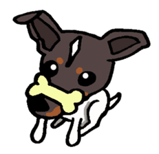 Japanese Terrier sticker #1159954