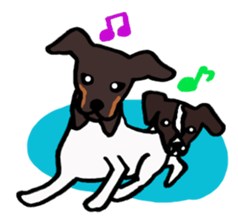 Japanese Terrier sticker #1159958