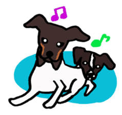 Japanese Terrier sticker #1159958