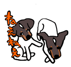 Japanese Terrier sticker #1159966