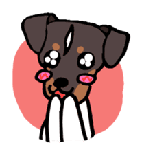 Japanese Terrier sticker #1159971