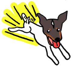 Japanese Terrier sticker #1159980