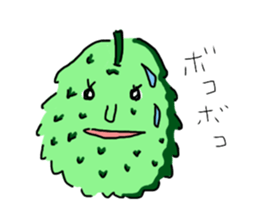 Fruits Stamp sticker #1159986