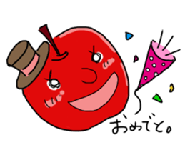 Fruits Stamp sticker #1159988