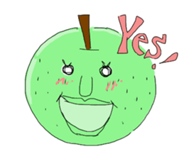 Fruits Stamp sticker #1159994