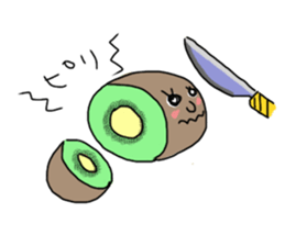 Fruits Stamp sticker #1160004