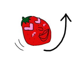 Fruits Stamp sticker #1160009