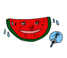 Fruits Stamp sticker #1160011