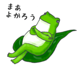 tree flog & Toad Sticker sticker #1160162