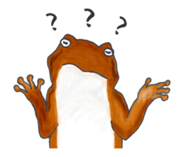 tree flog & Toad Sticker sticker #1160165