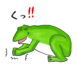 tree flog & Toad Sticker sticker #1160173