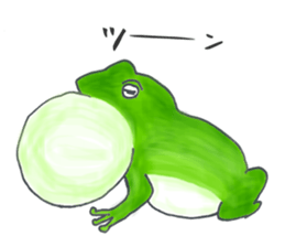 tree flog & Toad Sticker sticker #1160174