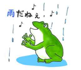 tree flog & Toad Sticker sticker #1160181