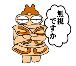 Clay figure of ancient sticker #1160477