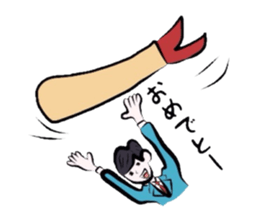 Shrimp tempura crazy sticker #1160560