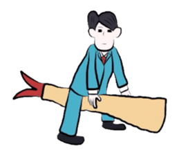 Shrimp tempura crazy sticker #1160563