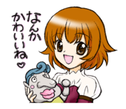 Be a Doll...same  as me! DollGirl vol.1 sticker #1160650