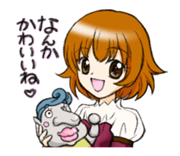 Be a Doll...same as me! DollGirl vol.1 sticker #1160650