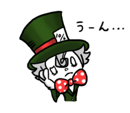The Hatter (Alice in Wonderland) sticker #1161310