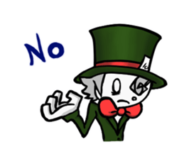 The Hatter (Alice in Wonderland) sticker #1161311