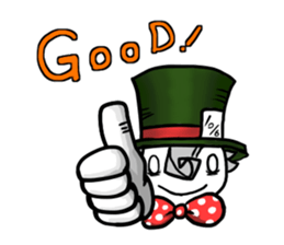 The Hatter (Alice in Wonderland) sticker #1161312