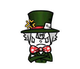 The Hatter (Alice in Wonderland) sticker #1161315